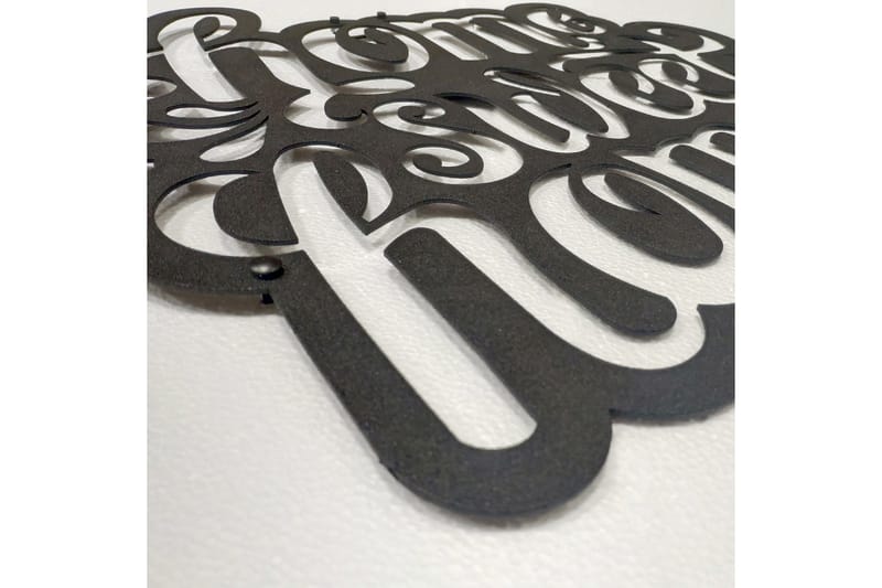 Salechard Skylt 47x50 cm VP Spain - Metall/Svart - Inredning - Väggdekor - Skylt - Plåtskyltar