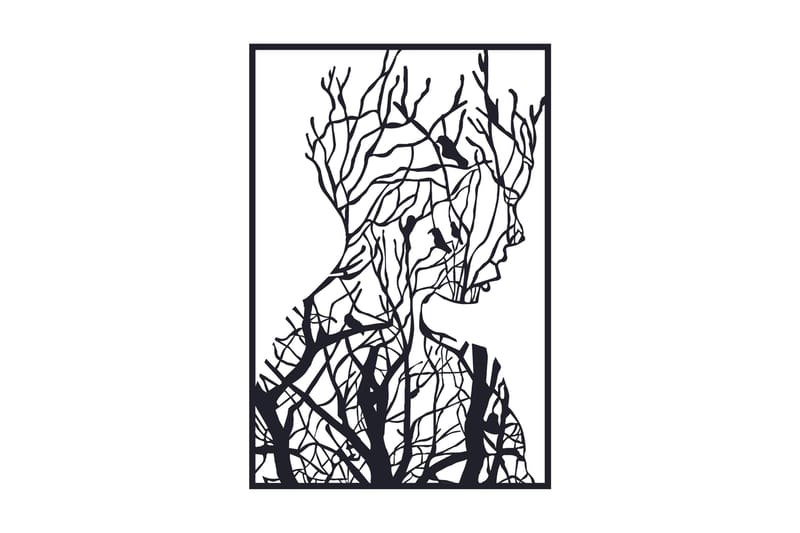 Salechard Skylt 48x70 cm VP Spain, Metall/Svart