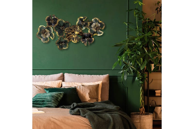 Shouguang Väggdekor - Svart/Guld - Inredning - Väggdekor - Skylt - Plåtskyltar