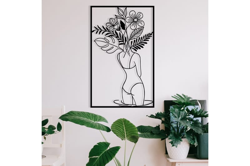 Spring in the Head Väggdekor - Svart - Inredning - Väggdekor - Skylt - Plåtskyltar