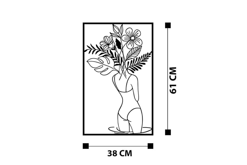 Spring in the Head Väggdekor - Svart - Inredning - Väggdekor - Skylt - Plåtskyltar