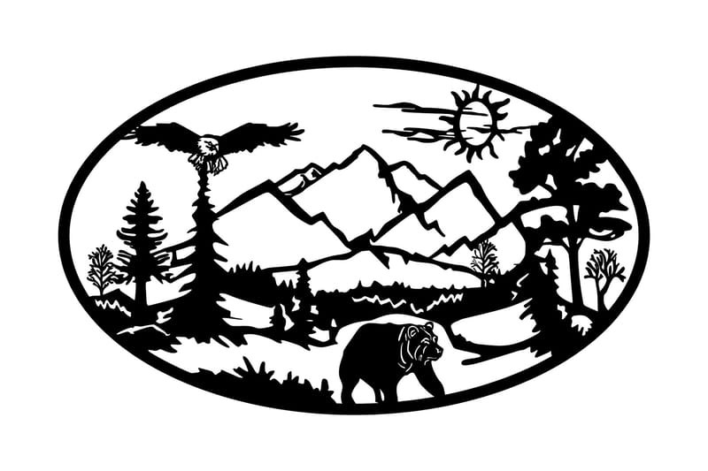 Survivor Väggdekor - Svart - Inredning - Väggdekor - Skylt - Plåtskyltar