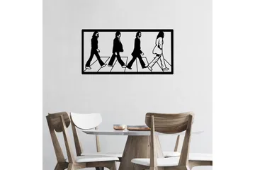 The Beatles Väggdekor - Svart - Inredning - Väggdekor - Skylt - Plåtskyltar