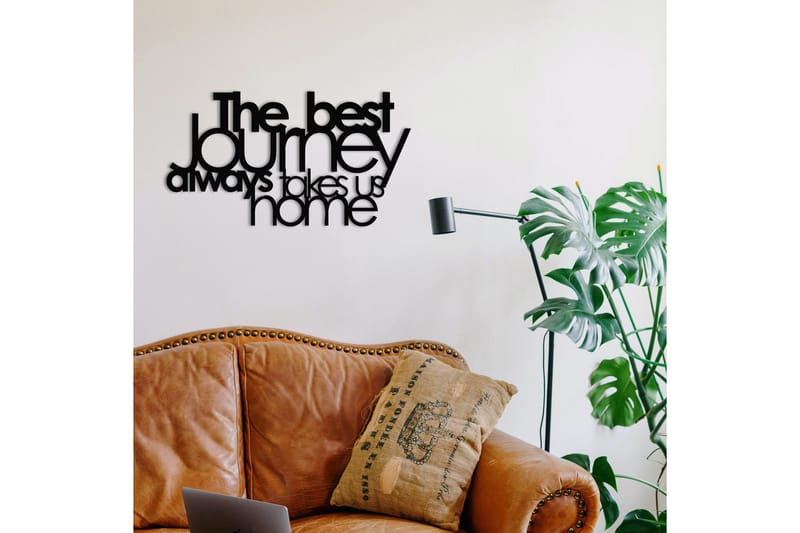 The Best Lourney Always Väggdekor - Svart - Inredning - Väggdekor - Skylt - Plåtskyltar