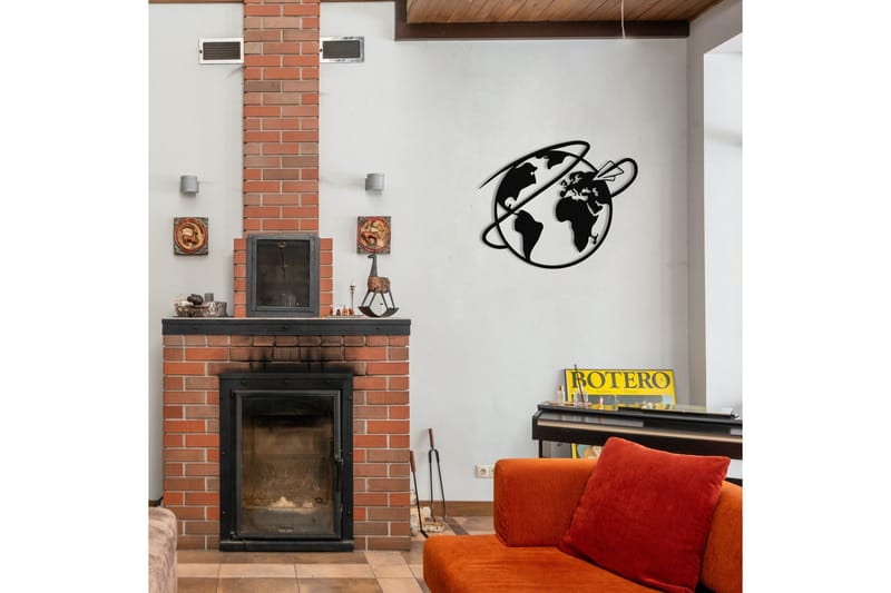 Travel Väggdekor - Svart - Inredning - Väggdekor - Skylt - Plåtskyltar