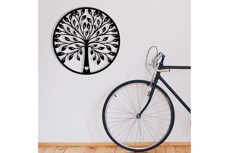 Tree branches Väggdekor - Svart - Inredning - Väggdekor - Skylt - Plåtskyltar