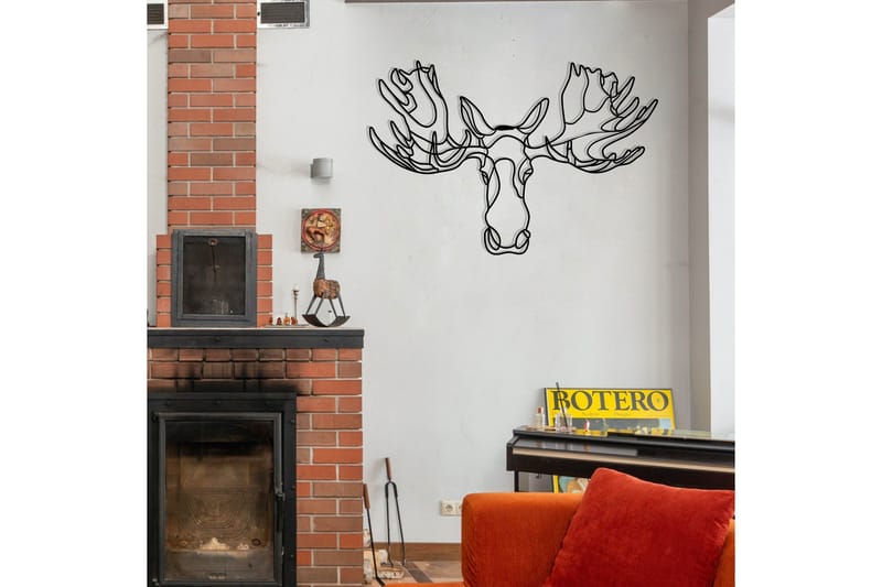 Vaveyla 2 Väggdekor - Svart - Inredning - Väggdekor - Skylt - Plåtskyltar