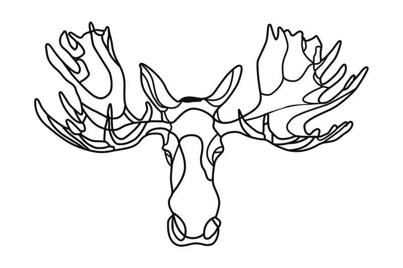 Vaveyla 2 Väggdekor, Svart