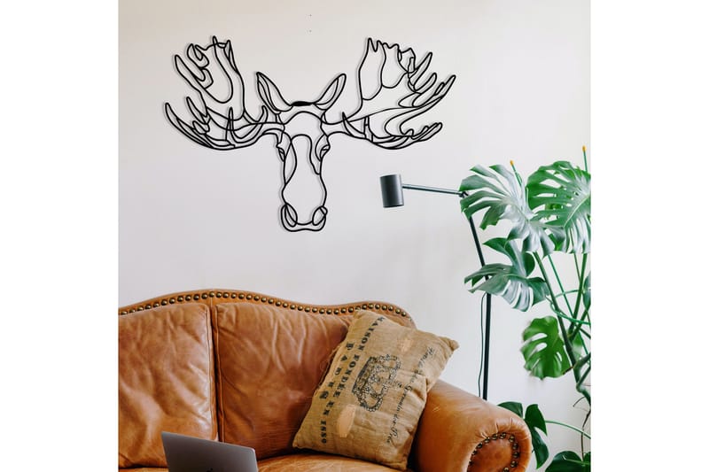 Vaveyla 2 Väggdekor - Svart - Inredning - Väggdekor - Skylt - Plåtskyltar