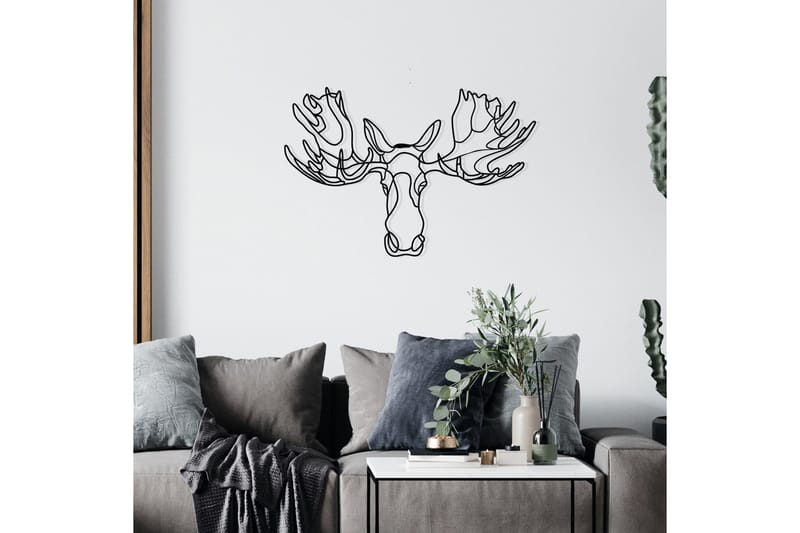 Vaveyla 2 Väggdekor - Svart - Inredning - Väggdekor - Skylt - Plåtskyltar