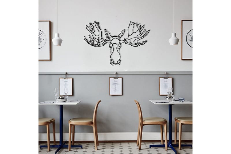 Vaveyla 2 Väggdekor - Svart - Inredning - Väggdekor - Skylt - Plåtskyltar