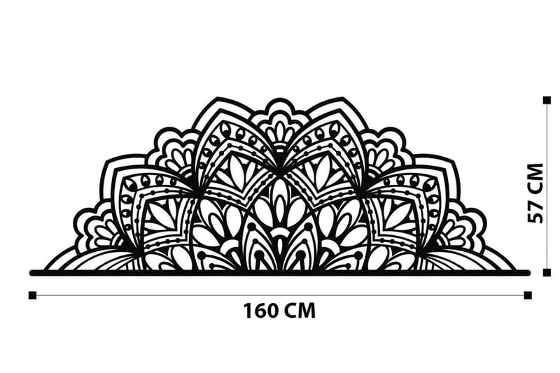 Vaveyla Väggdekor - Svart - Inredning - Väggdekor - Skylt - Plåtskyltar