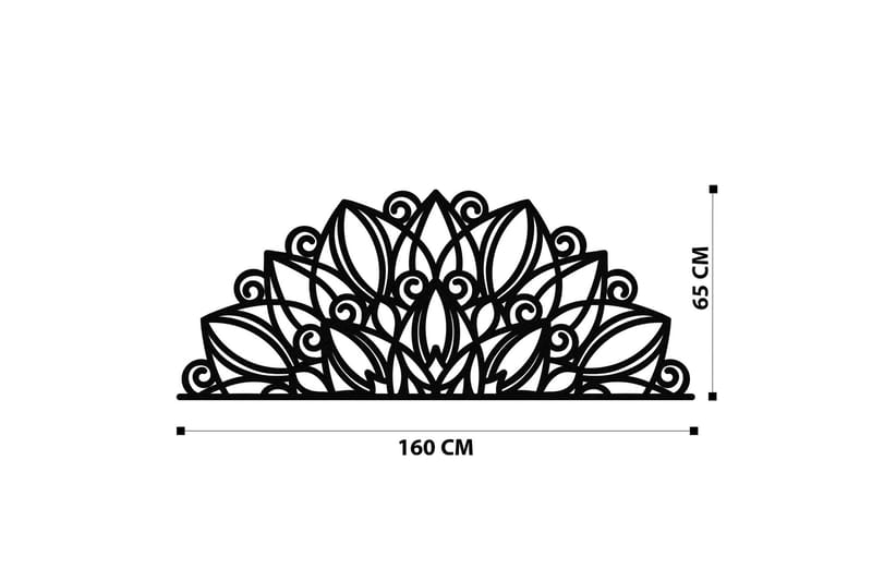 Venno Väggdekor - Svart - Inredning - Väggdekor - Skylt - Plåtskyltar