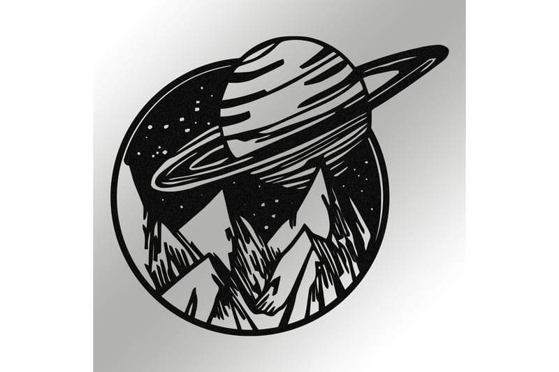 Venus Väggdekor - Svart - Inredning - Väggdekor - Skylt - Plåtskyltar