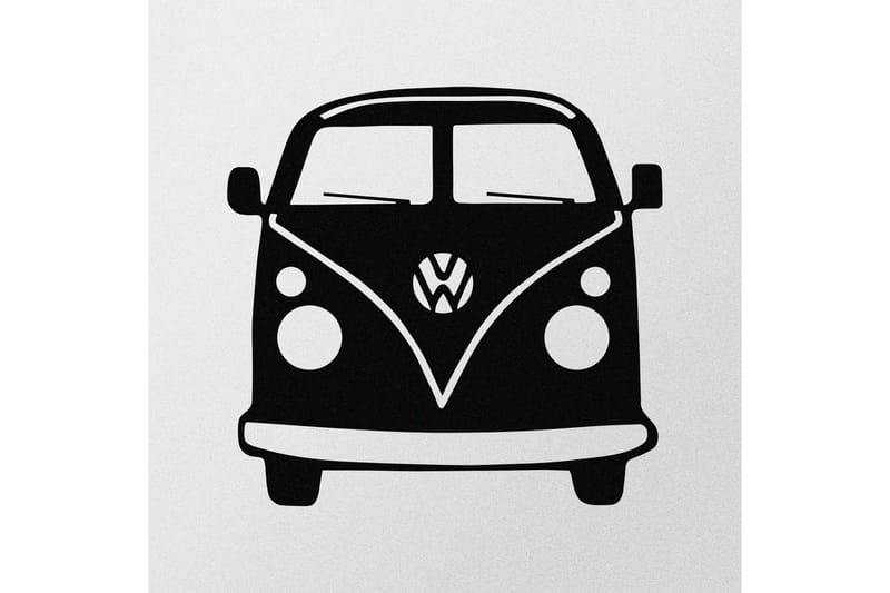 Vosvos Metal Decor Väggdekor - Svart - Inredning - Väggdekor - Skylt - Plåtskyltar