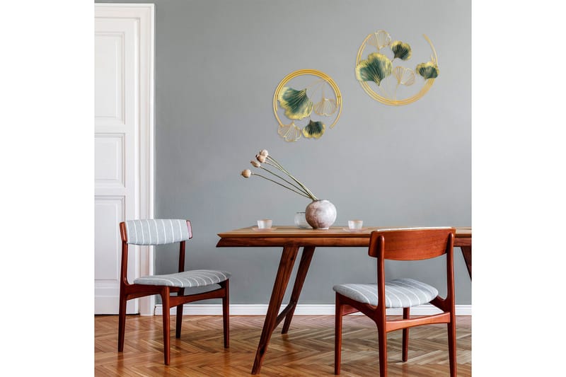 Weifang Väggdekor - Grön/Guld - Inredning - Väggdekor - Skylt - Plåtskyltar