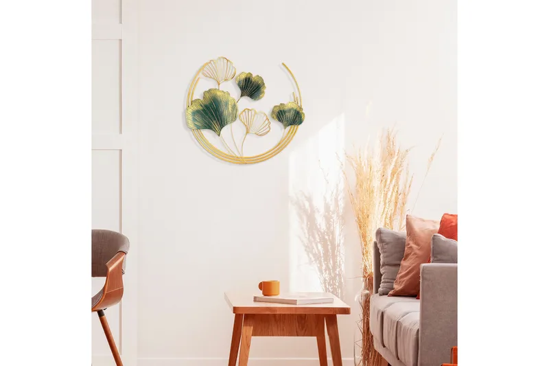 Weifang Väggdekor - Grön/Guld - Inredning - Väggdekor - Skylt - Plåtskyltar