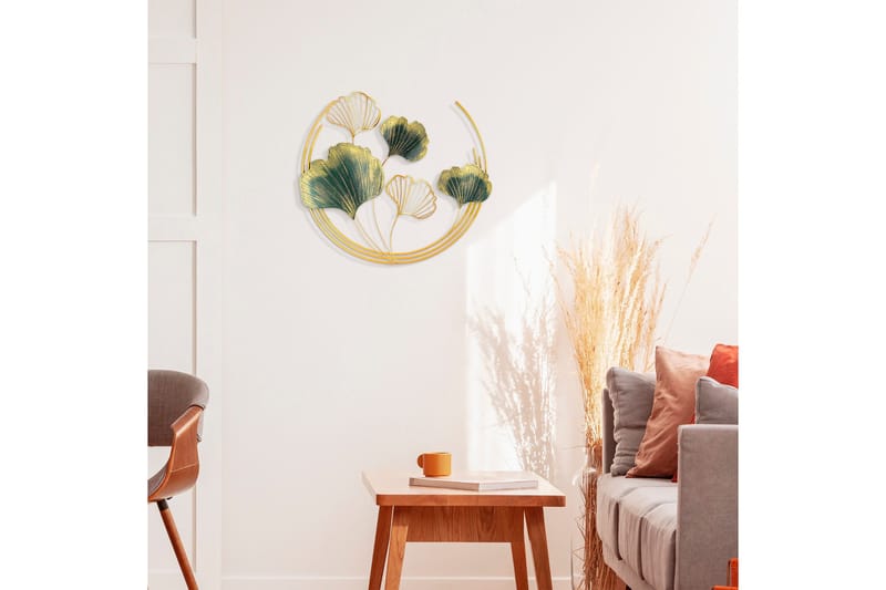 Weifang Väggdekor - Grön/Guld - Inredning - Väggdekor - Skylt - Plåtskyltar