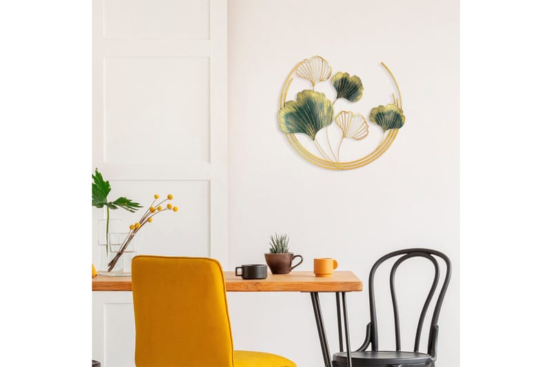 Weifang Väggdekor - Grön/Guld - Inredning - Väggdekor - Skylt - Plåtskyltar