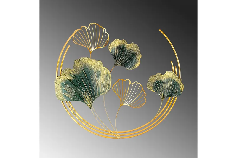 Weifang Väggdekor - Grön/Guld - Inredning - Väggdekor - Skylt - Plåtskyltar