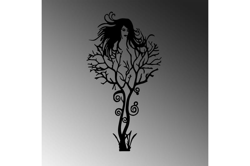 Witch Väggdekor - Svart - Inredning - Väggdekor - Skylt - Plåtskyltar
