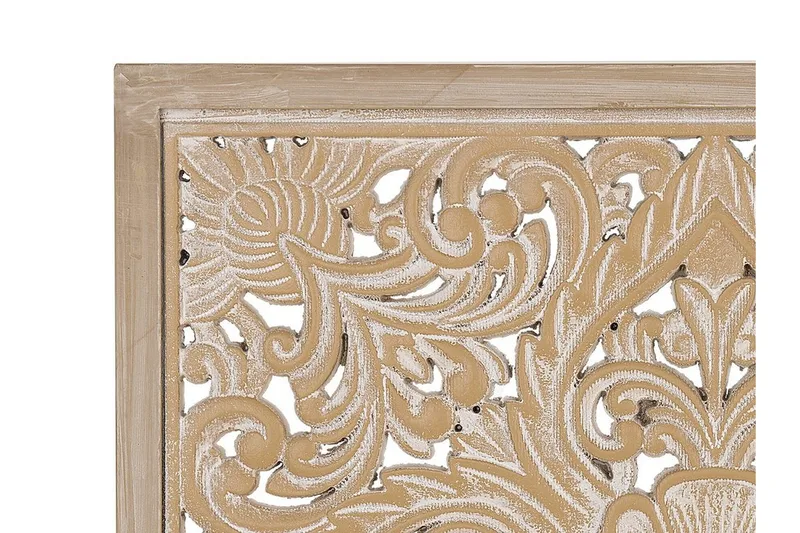 Yonora Väggdekoration 60 cm - Trä/Natur - Inredning - Väggdekor - Skylt - Plåtskyltar