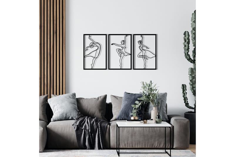 Zumra Väggdekor - Svart - Inredning - Väggdekor - Skylt - Plåtskyltar