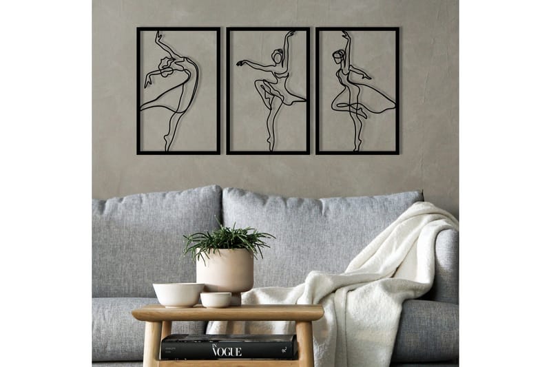 Zumra Väggdekor - Svart - Inredning - Väggdekor - Skylt - Plåtskyltar