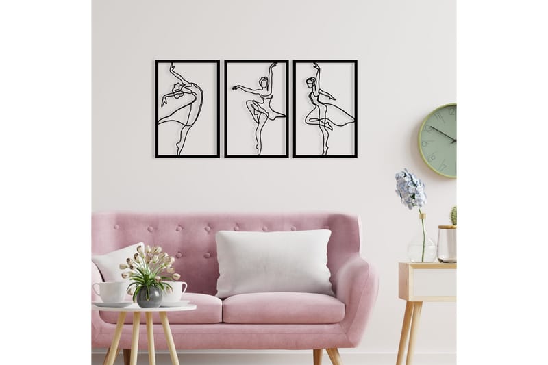 Zumra Väggdekor - Svart - Inredning - Väggdekor - Skylt - Plåtskyltar