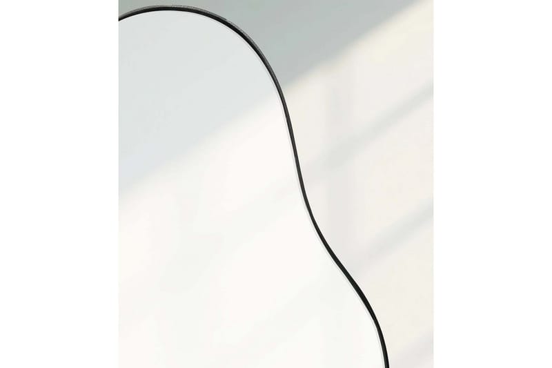 Spegel Wohnling Asymmetrisk metallram oval 80 cm - Inredning - Speglar - Väggspegel