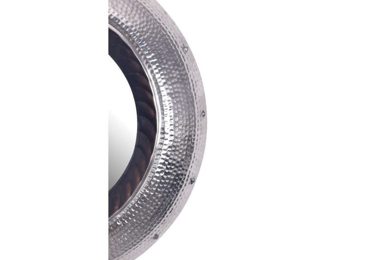 Spegel Wohnling Modern vågig metallram rund 74 cm - Inredning - Väggdekor - Ramar