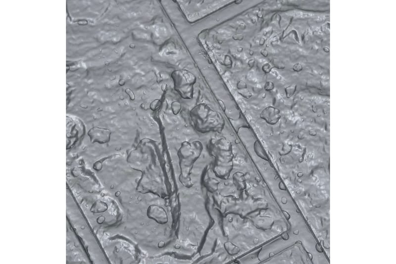 3D-tapet tegel självhäftande 20 delar antracit - Antracit - Inredning - Väggdekor - Tapet & tapettillbehör - Fototapet