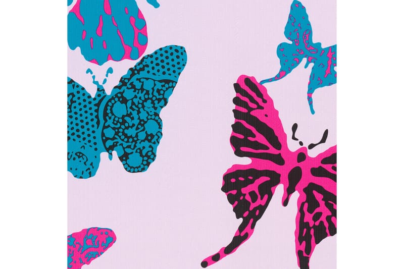 Barnrums Tapet Boys & Girls Papper Lila - AS Creation - Inredning - Väggdekor - Tapet & tapettillbehör - Barntapet