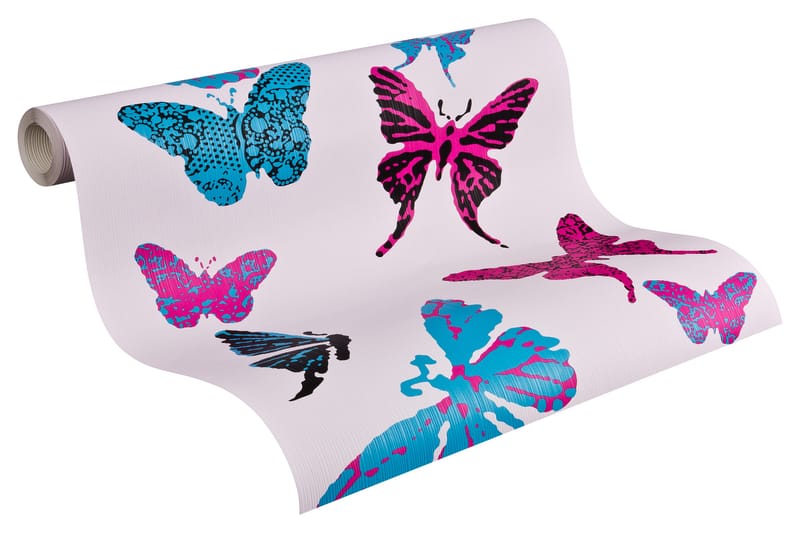 Barnrums Tapet Boys & Girls Papper Lila - AS Creation - Inredning - Väggdekor - Tapet & tapettillbehör - Barntapet