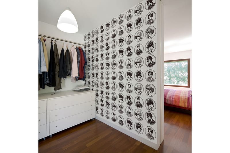 Fototapet 20s & 30s 200x154 - Artgeist sp. z o. o. - Inredning - Väggdekor - Tapet & tapettillbehör - Fototapet