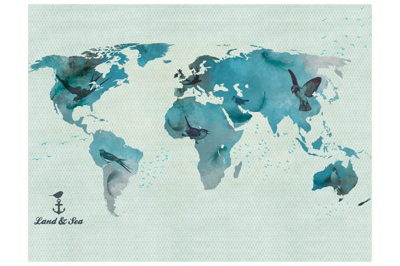 Fototapet A Bird's World 400x309, Artgeist sp. z o. o.