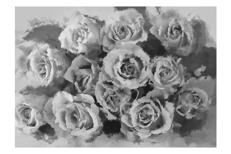Fototapet A Dozen Roses 200x154 - Artgeist sp. z o. o. - Inredning - Väggdekor - Tapet & tapettillbehör - Fototapet