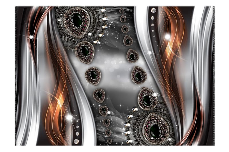 Fototapet Abstract & Jewelry 300x210 - Artgeist sp. z o. o. - Inredning - Väggdekor - Tapet & tapettillbehör - Fototapet