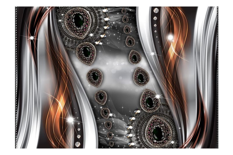 Fototapet Abstract & Jewelry 400x280 - Artgeist sp. z o. o. - Inredning - Väggdekor - Tapet & tapettillbehör - Fototapet