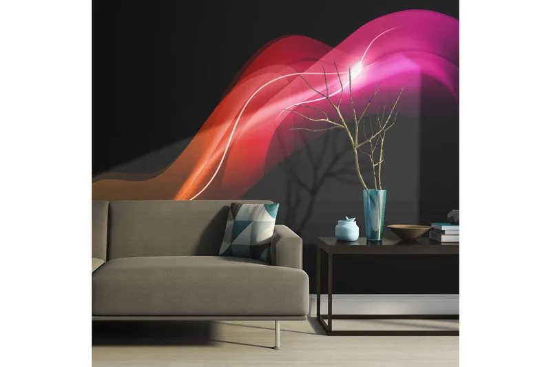 Fototapet Abstract Colorful Jellyfish 200x154, Artgeist sp. z o. o.