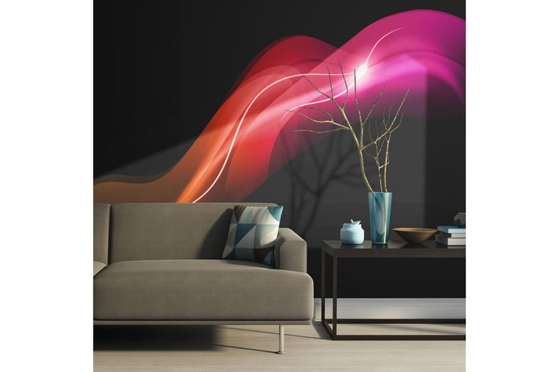 Fototapet Abstract Colorful Jellyfish 250x193 - Artgeist sp. z o. o. - Inredning - Väggdekor - Tapet & tapettillbehör - Fototapet