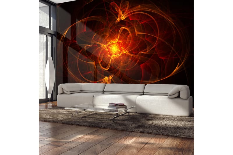 Fototapet Abstract Fire 300x231 - Artgeist sp. z o. o. - Inredning - Väggdekor - Tapet & tapettillbehör - Fototapet
