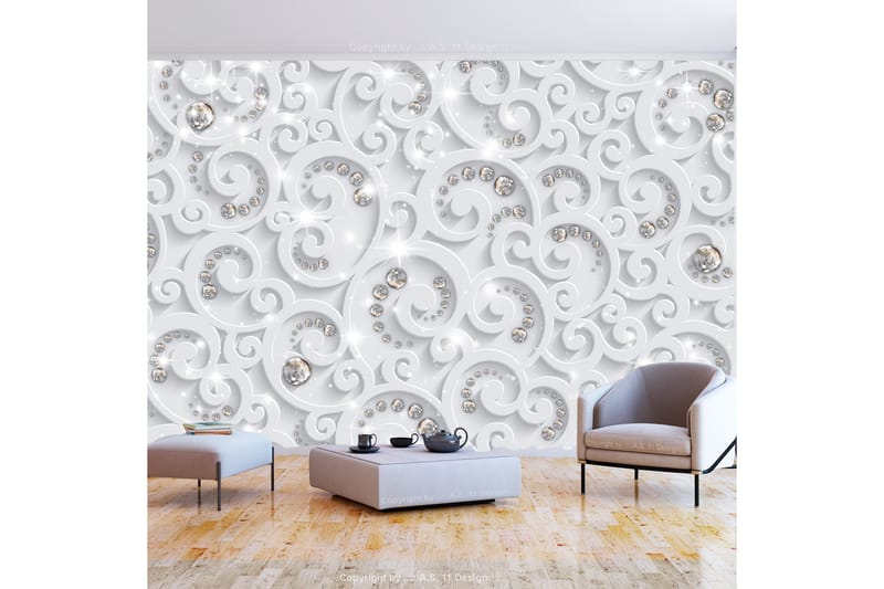 Fototapet Abstract Glamor 100x70 - Artgeist sp. z o. o. - Inredning - Väggdekor - Tapet & tapettillbehör - Fototapet