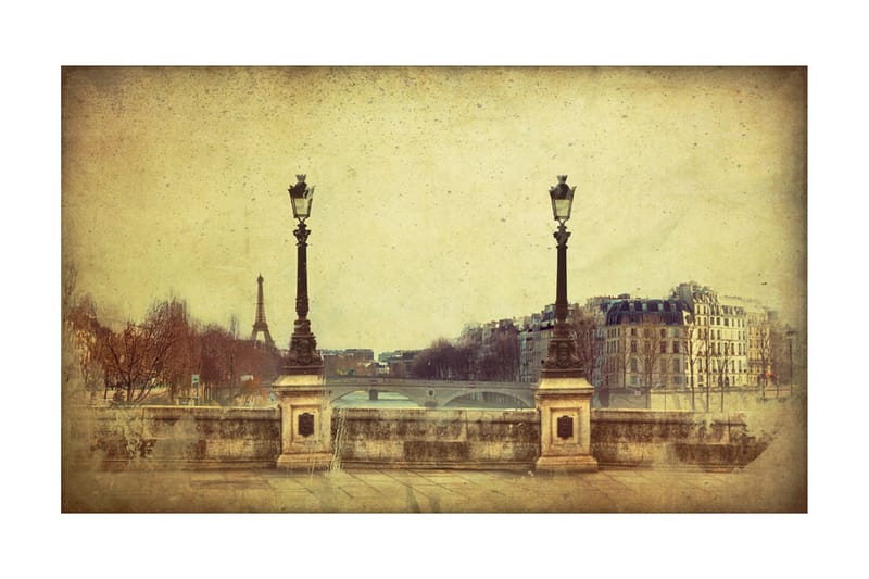 Fototapet Adieu Paris! 450x270 - Artgeist sp. z o. o. - Inredning - Väggdekor - Tapet & tapettillbehör - Fototapet