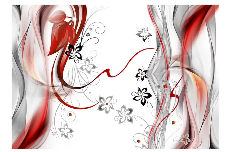 Fototapet Airy Fabric 150x105 - Artgeist sp. z o. o. - Inredning - Väggdekor - Tapet & tapettillbehör - Fototapet