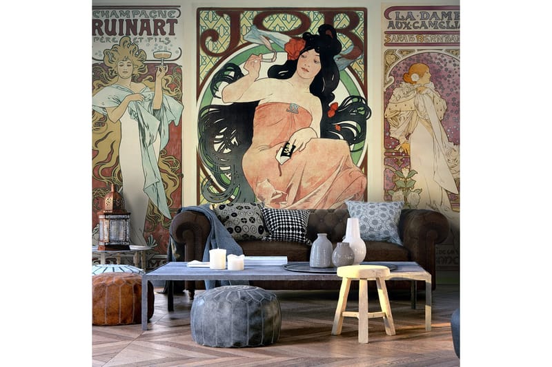 Fototapet Alphonse Mucha Women's 350x245, Artgeist sp. z o. o.