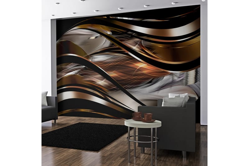 Fototapet Amber Storm 250x175 - Artgeist sp. z o. o. - Inredning - Väggdekor - Tapet & tapettillbehör - Fototapet