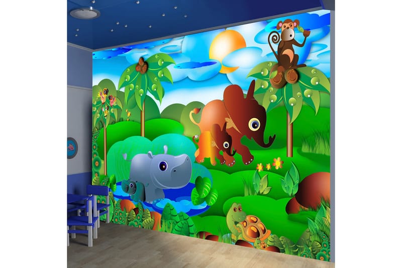 Fototapet Animal Family 100x70, Artgeist sp. z o. o.