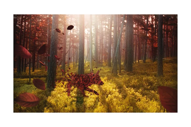 Fototapet Animism 450x270 - Artgeist sp. z o. o. - Inredning - Väggdekor - Tapet & tapettillbehör - Fototapet