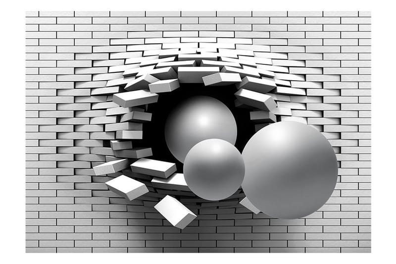 Fototapet Another Brick In The Wall 250x175 - Artgeist sp. z o. o. - Inredning - Väggdekor - Tapet & tapettillbehör - Fototapet